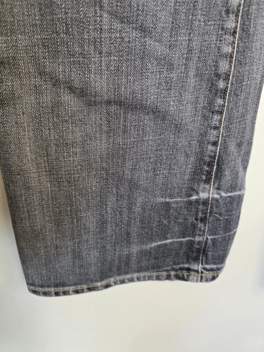 Vinyage Citizens of Humanity Gray Bootcut Jeans with Horse Bit Pocket Detail